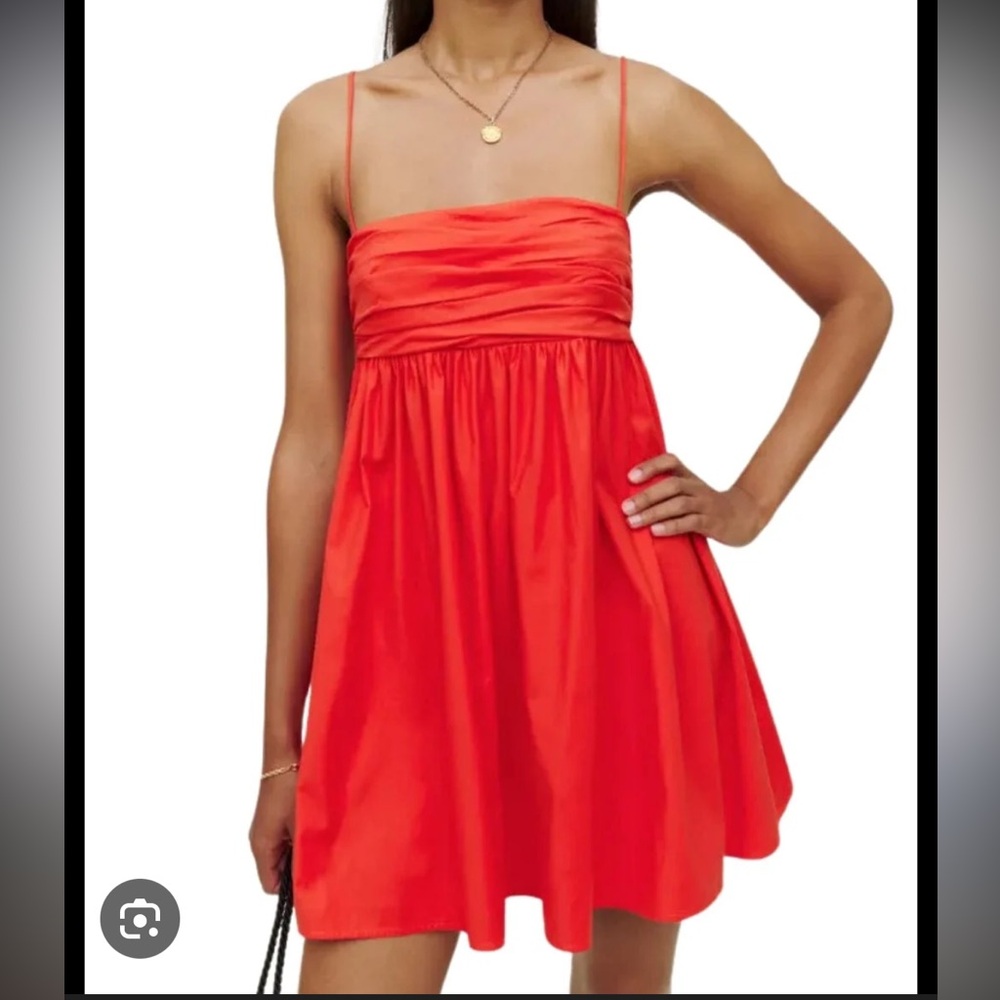 Reformation Catarina Red Dress